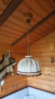Deckenlampe rustikal, vintage, Lampe mit Lampenschirm, Holz Nordrhein-Westfalen - Oberhausen Vorschau
