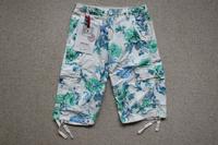 Adrexx Bermuda Cargo Shorts Flowers Blumen weiß grün blau Größe S Hessen - Niddatal Vorschau