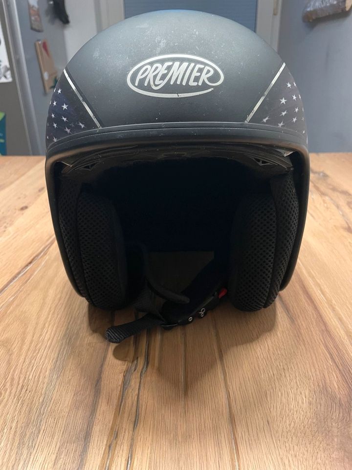 Motorradhelm Premier Edition Flag USA Gr. S (55/56) in Wildeshausen