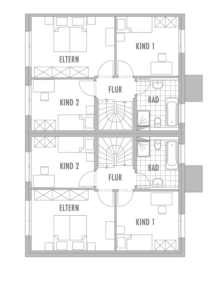 Neubau-Reihenmittelhaus KfW40-Standard - rufen Sie an! Förderfähig! in Haigerloch