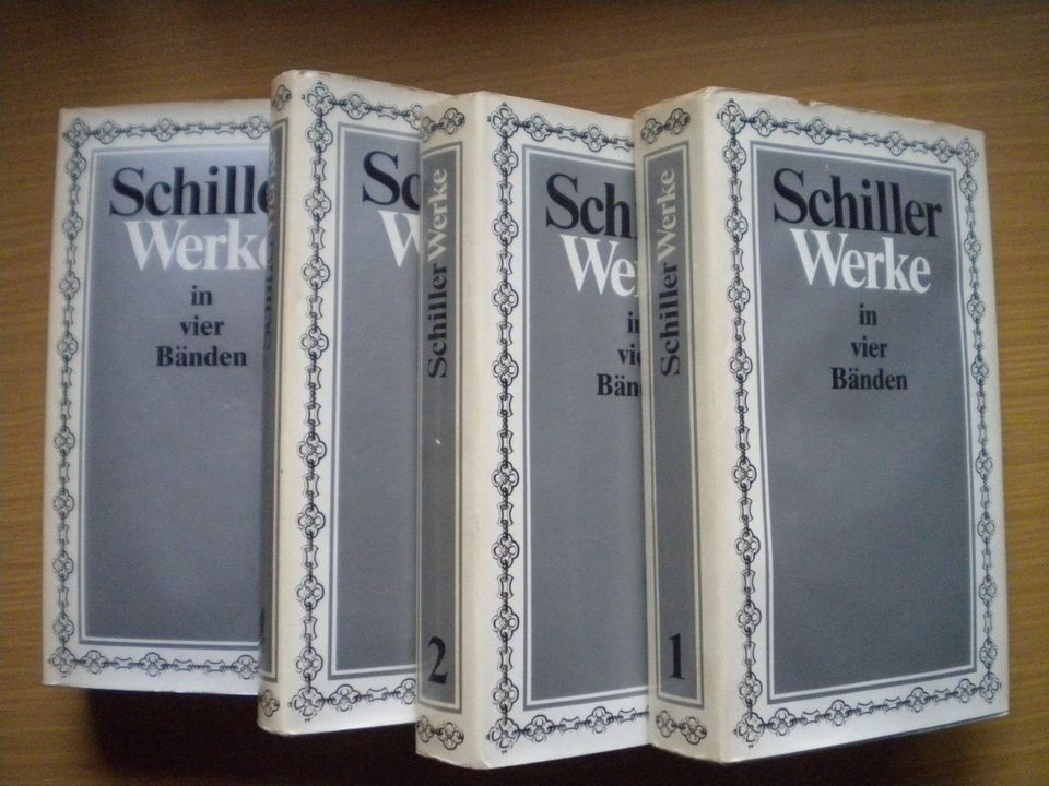 Schiller´s  Werke  in vier Bänden in Birstein