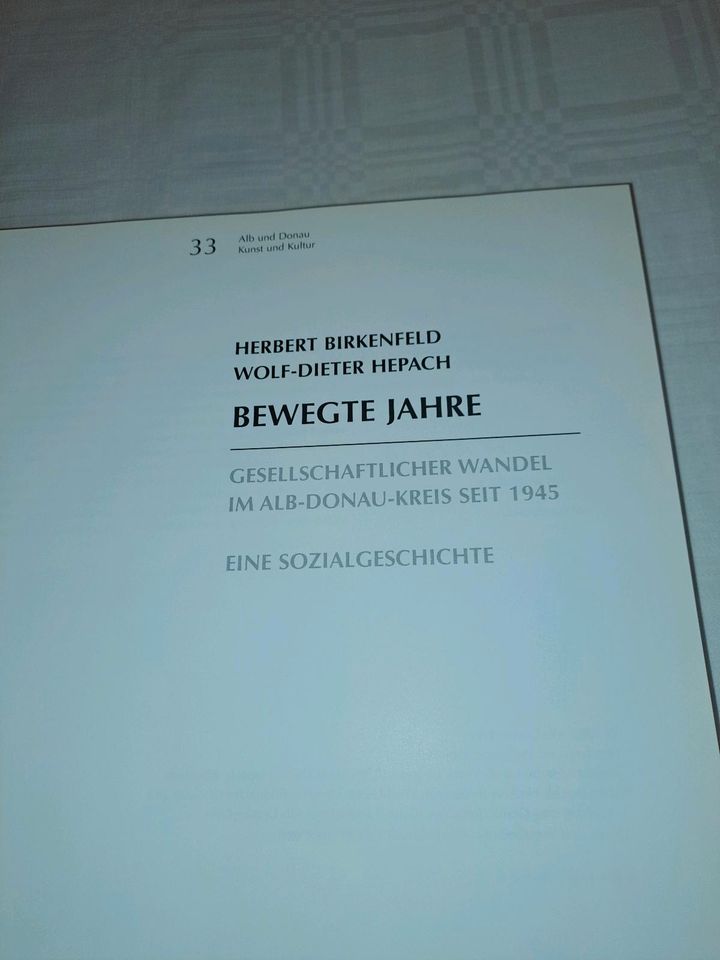 Buch Bewegte Jahre Alb-Donau-Kreis seit 1945 in Ulm