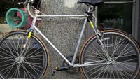 Herrenfahrrad 28" Single-Speed silbermetalic Hamburg-Nord - Hamburg Eppendorf Vorschau