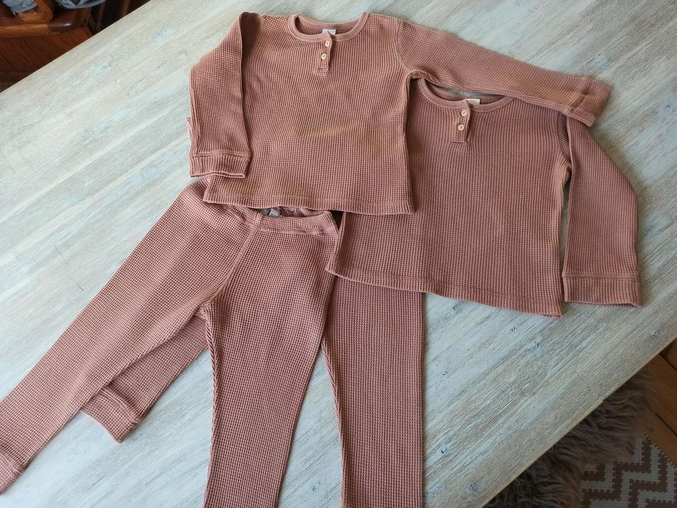 2-teiliges Set Waffelstruktur Gr. 98 Baby Exclusive H&M Zwillinge in Essen