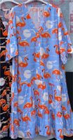 Damen Flamingo Volant Kleid Tunika  m l xl Hessen - Groß-Gerau Vorschau