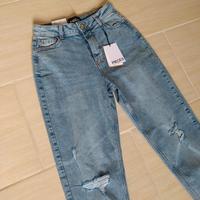 ungetragene Damen Jeans PIECES Gr. XS Mom Fit High Bayern - Coburg Vorschau