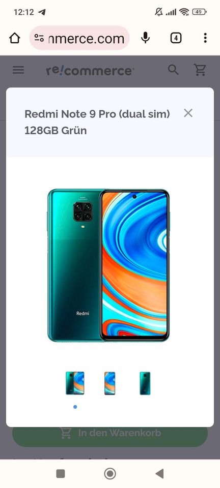 Xiaomi Redmi note 9 pro in Berlin