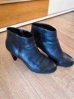 Stiefeletten von *Cox* Gr 42 Dunkelblau Leder Hessen - Kelsterbach Vorschau