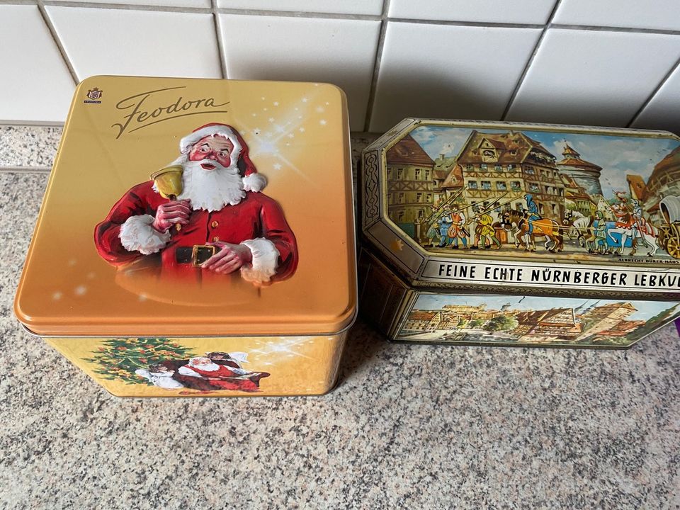 Nürnberger Lebkuchen Feodora  Dosen Blechdosen Sammler leer in Gelsenkirchen