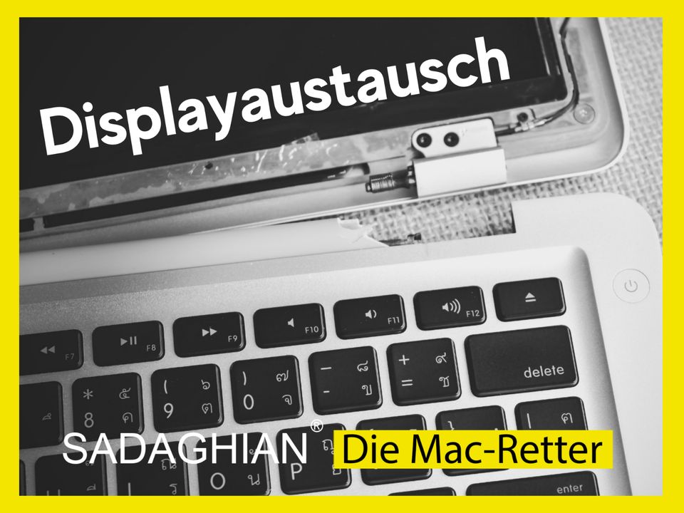 MacBook Displayaustausch / Displayreparatur in Hamburg