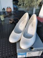 Gabor Pumps Nappa perl off white gr 40|51/2 Hessen - Gernsheim  Vorschau