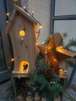 Vogelhaus Weihnachten  Holz Vogelfutterhaus Deko Haus Bayern - Denkendorf Vorschau