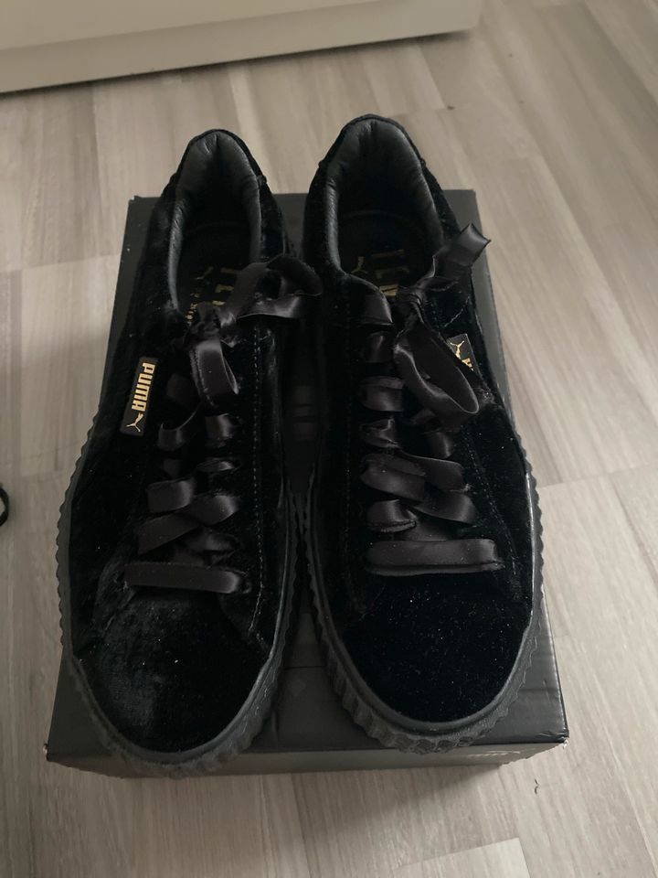 Puma creepers cheap schwarz