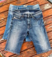Wie NEU! 2 für 1 Preis Shorts Jeans Diesel Pocopiano Blue 27 Thüringen - Gotha Vorschau
