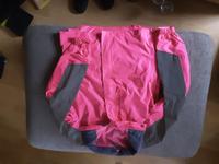 Fahrrad-Regenjacke von Crane in Gr. 38 / pink-grau Hessen - Hirzenhain Vorschau