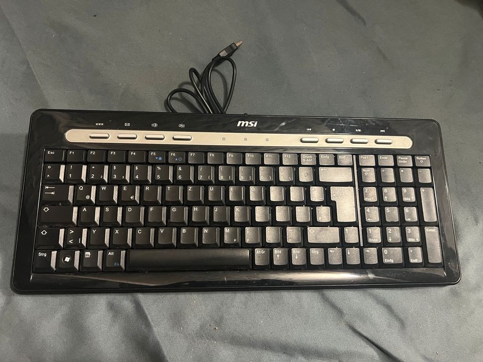 Msi Keyboard Tastatur mit USB in Storkow (Mark)