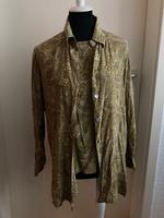 Elegance Paris 40 Bluse mit Top reine Seide 100% Paisley grün Hamburg - Bergedorf Vorschau