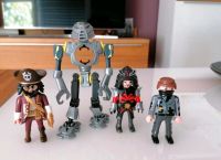 4 Playmobil Figuren Pirat Samuray Roboter Cowboy Baden-Württemberg - Donaueschingen Vorschau