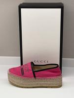 GUCCI Espadrilles 38,5 pink Segeltuch wie NEU Bayern - Oberstaufen Vorschau
