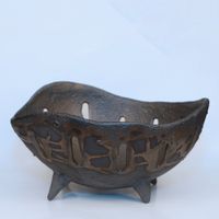 XL Steinzeug Keramik Deko abstrakt Schale Obst antik gold schwarz Pankow - Buch Vorschau