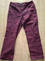 Damen Jeans , CECIL, Gr.38/40 ,Bordeauxrot mit schwarz Bayern - Lindau Vorschau