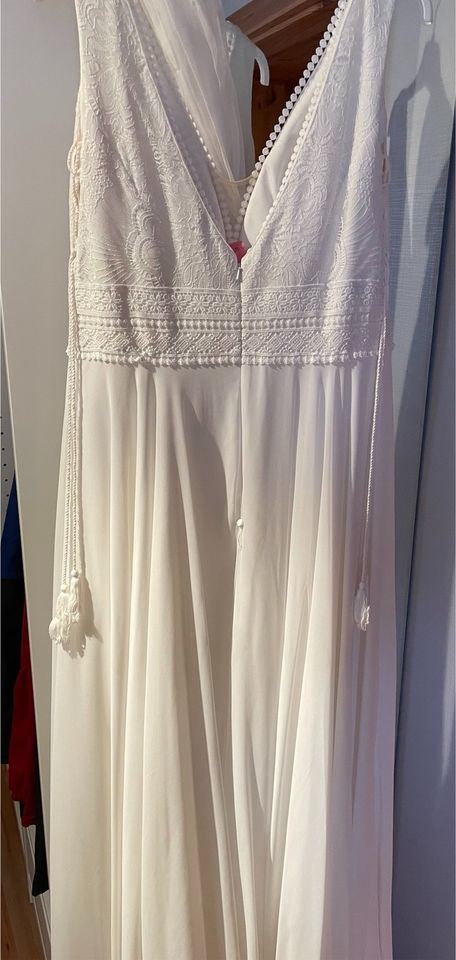 Boho Brautkleid in ivory in Schenklengsfeld