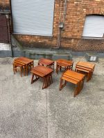 ◤ Beistelltisch Teak hans Wegner Couchtisch Kurt Ostervig Kai Kristiansen dylrund Tisch Dreier satztisch nesting table mid Century Teak Teakholz 50er 60er 70er Sofa daybed Couch Berlin - Mitte Vorschau