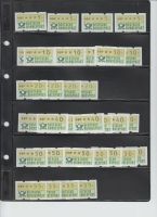 Album Briefmarken Automatenbriefmarken Abart Fehldruck Nordrhein-Westfalen - Borken Vorschau