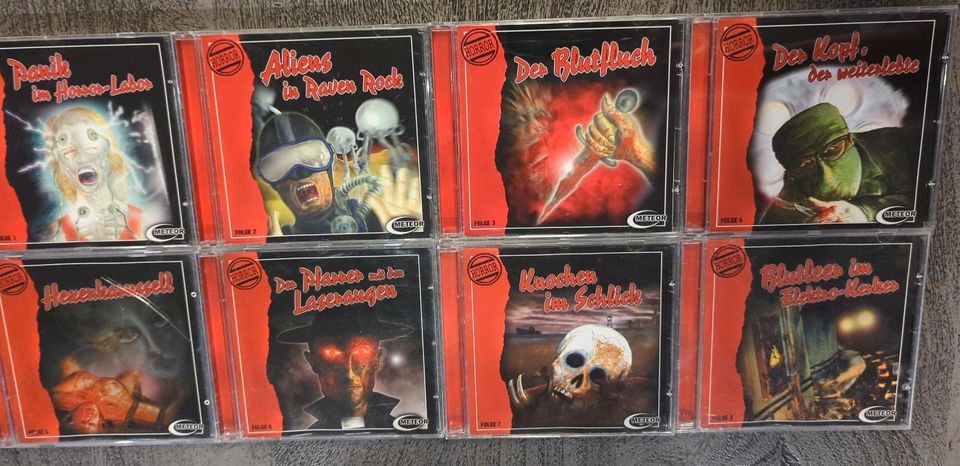Meteor Horror Hörspiele CDs in Schwülper