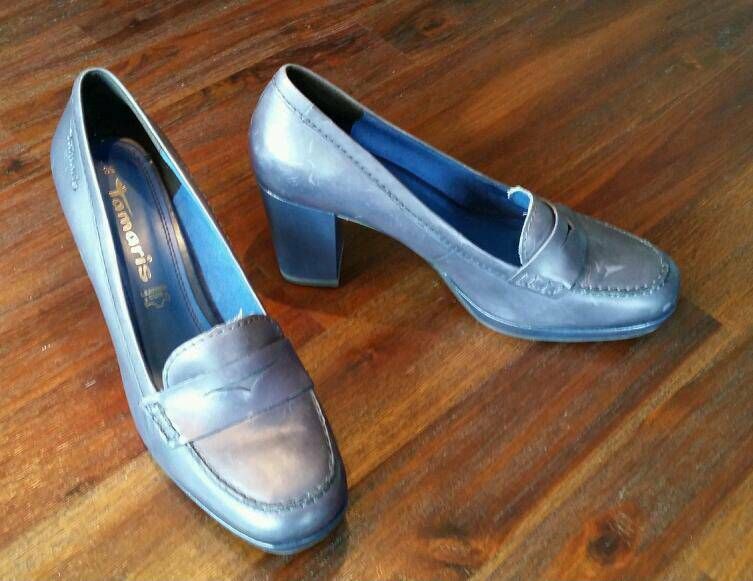 NEU! Pumps Absatz Schuhe v. TAMARIS, blau, 39 in Zwingenberg