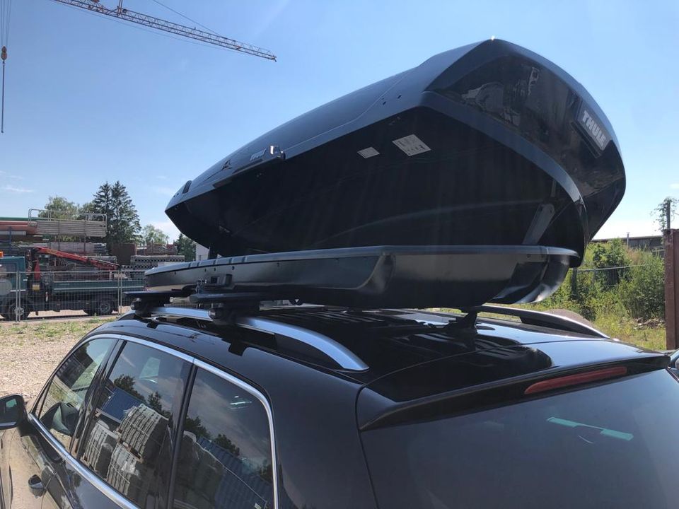 Thule Dachbox + Dachträger + Fahrradträger mieten in München. in München