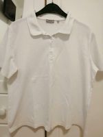 Klassisch weißes Baumwoll T-Shirt von Karstadt Gr. 44 L / XL Hessen - Braunfels Vorschau