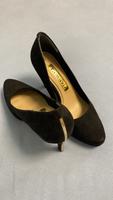 Tamaris schwarze Pumps mit Gold Niedersachsen - Wedemark Vorschau