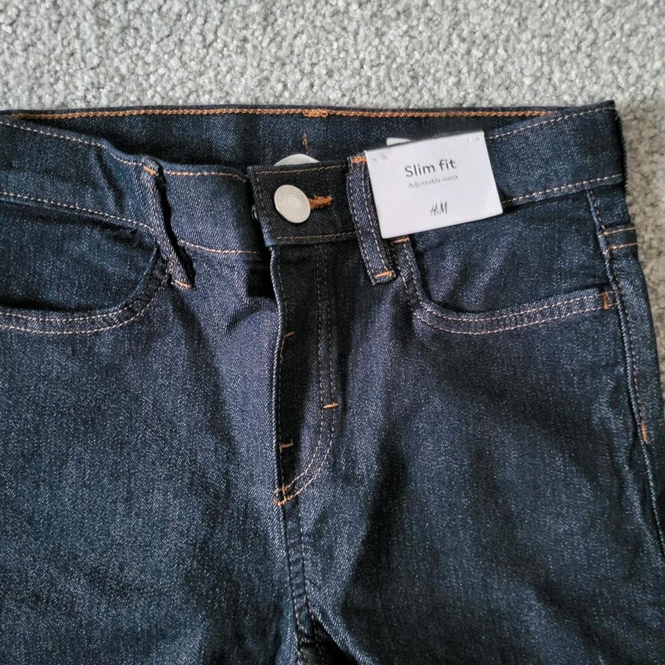 H&M jungen Jeans Hose 128 neu! in Schafflund