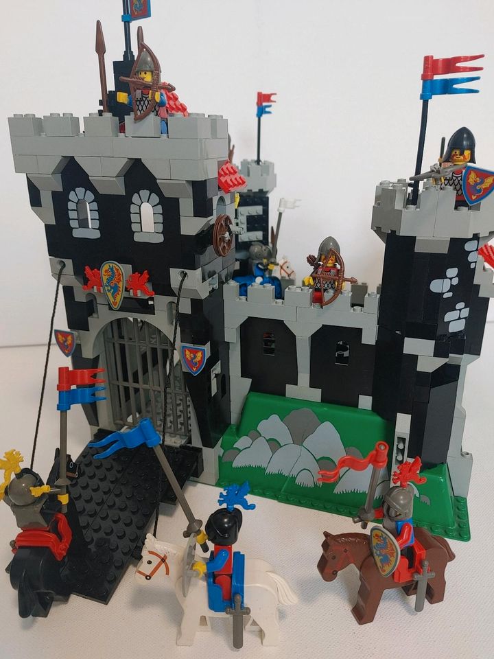 Lego 6086 Black Knight's Castle +OBA Castle System 90er Burg in Borstel b Sulingen