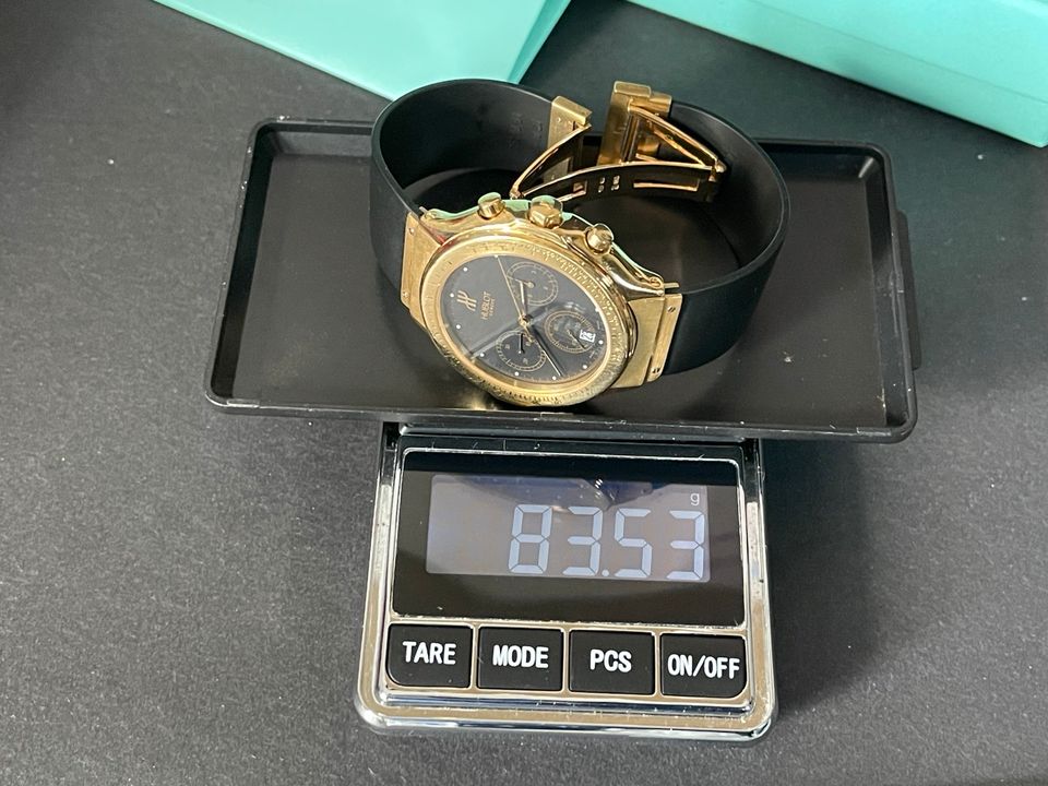 HUBLOT 18K Gold Armbanduhr Damen Herren Swiss Rolex Watch in Berlin