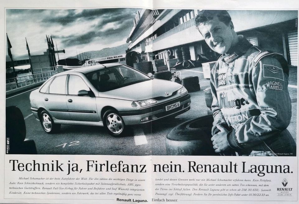 Renault Laguna Reklame Berichte 1,8 2,0 3,0 V6 RN RTI Grandtour in Hanau