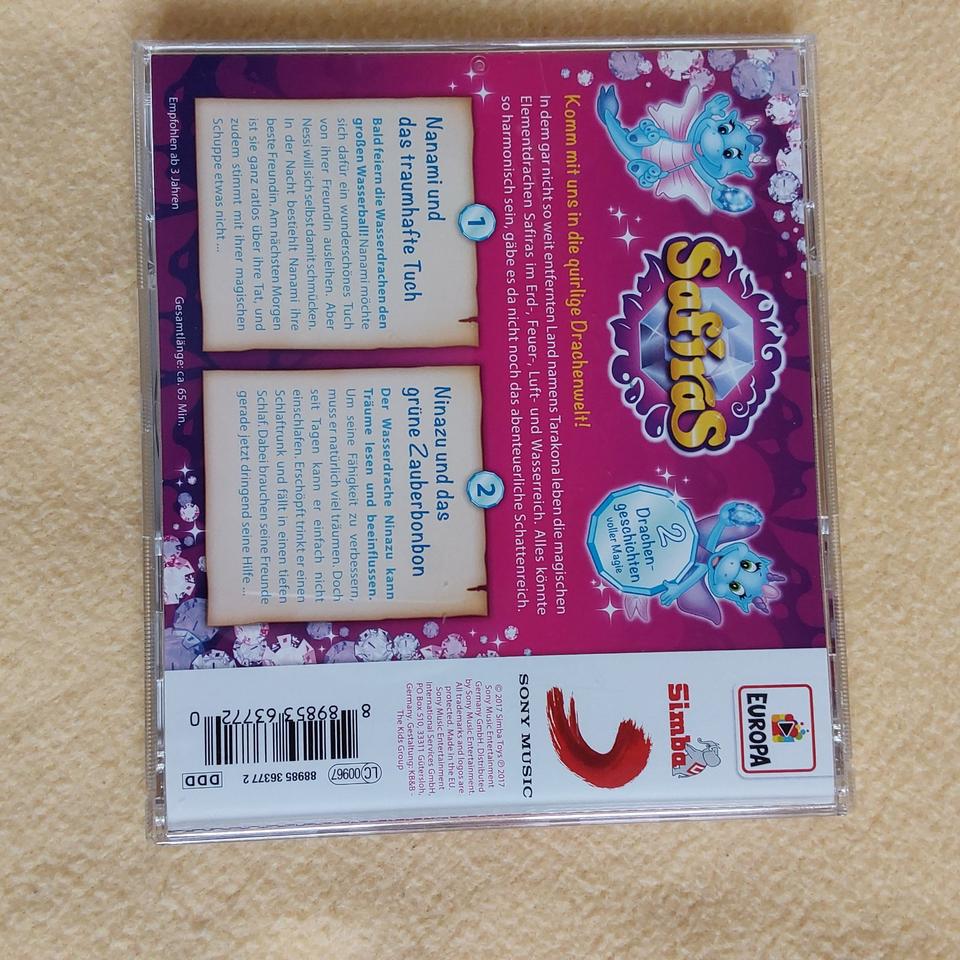 DVD Biene Maja, Leo Lausemaus,  Pinguine April April,  CD Safiras in Hähnichen