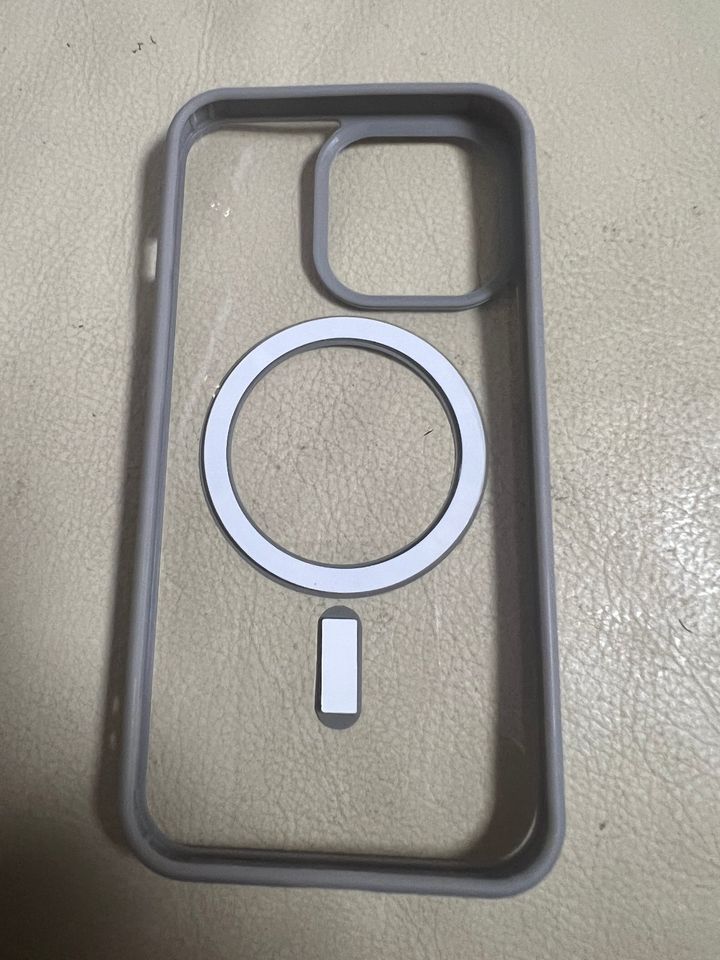 Apple Iphone 13 Pro Luxus Magsafe Transparente Hülle Case Grau in Berlin