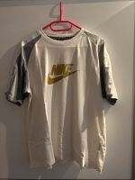 Nike T-Shirt Retro alt goldfarbener Schriftzug Nordrhein-Westfalen - Übach-Palenberg Vorschau