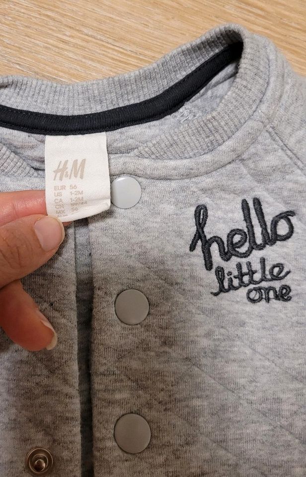 H&M Baby Collegejacke Größe 56 in Bonn