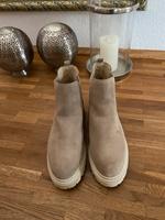 Boots Damen Echtleder ungefüttert Hessen - Marburg Vorschau
