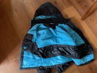 Kinder Jacke in blau und schwarz Größe 146/152 Sachsen - Lommatzsch Vorschau