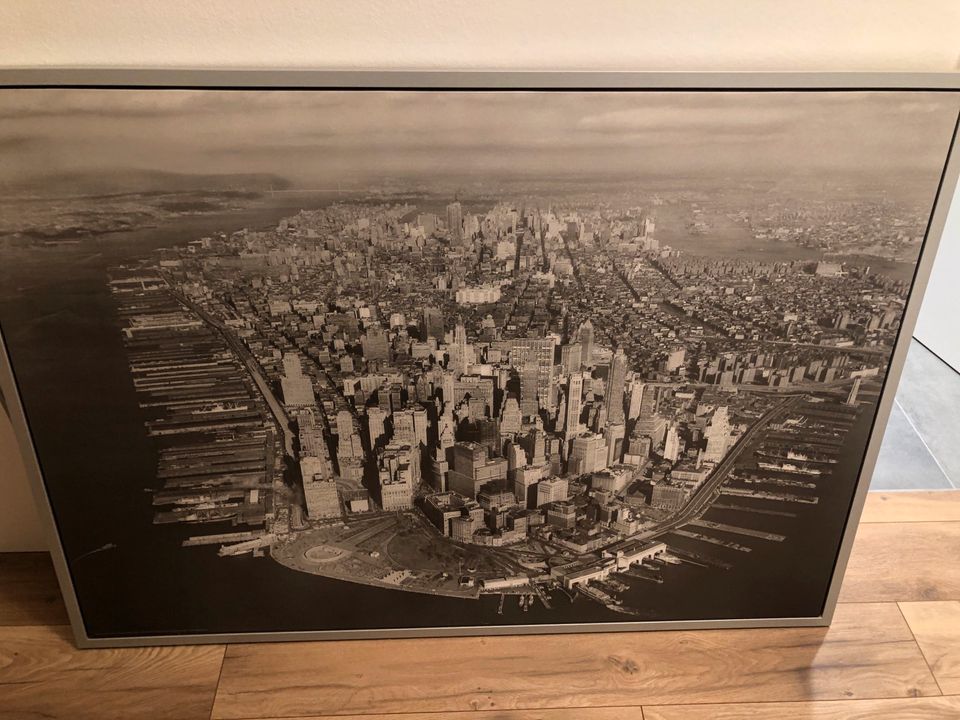 Ikea Bild Kunstdruck von Manhattan in Saarbrücken