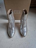 Stiefelette in Silber Gr. 37 von COX gut geeignet zum Fasching Bremen - Oberneuland Vorschau