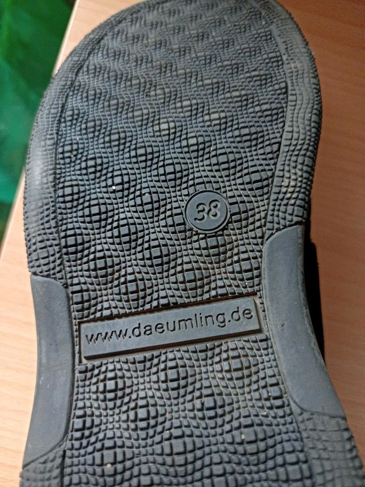 Kommunion Schuhe Größe 38 dunkelblau in Morbach