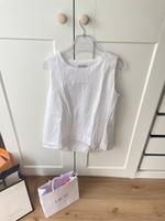 Top aus Italien M Baumwolle weiß Bluse Hemd italy Hemd clean hm Bayern - Aichach Vorschau