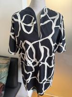COS Shirt Hemd Oversized schwarz/weiß Gr. M Hannover - Mitte Vorschau