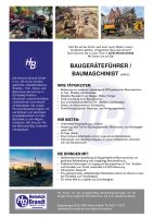 Baugeräteführer / Baumaschinist (m/w/d) Schleswig-Holstein - Westerrönfeld Vorschau