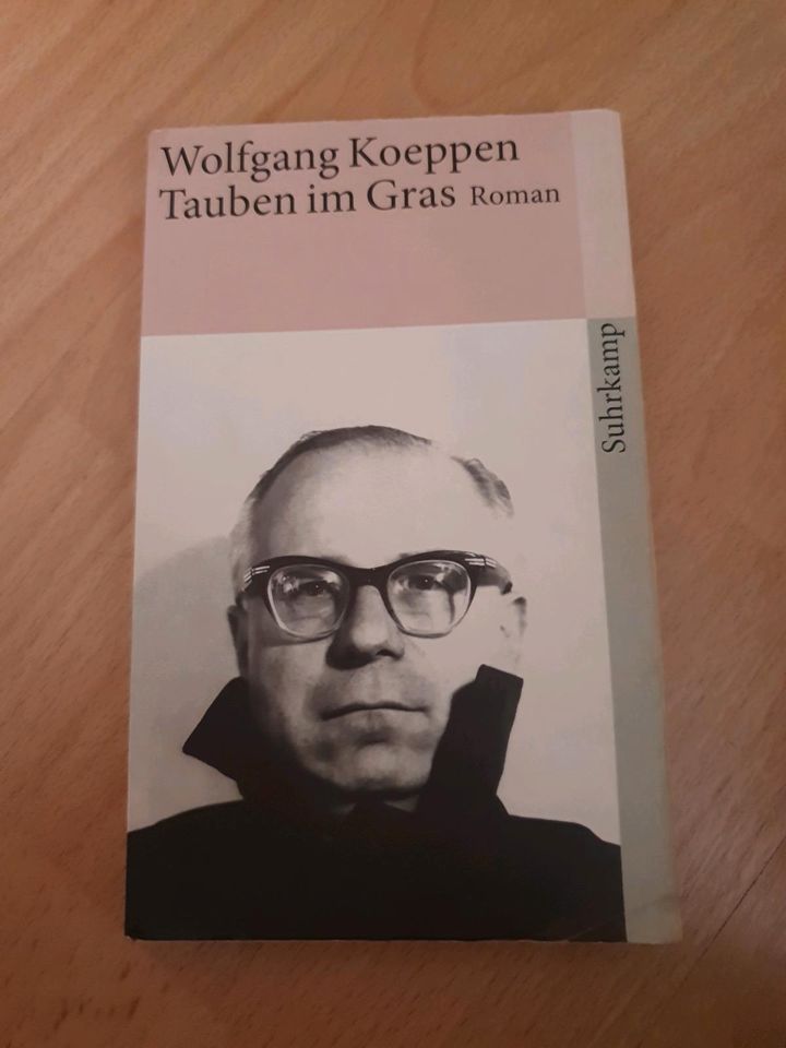 Tauben im Gras, Wolfgang Koeppen in Köln